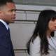 Jesse Jackson Jr. and his wife, Sandi, leave federal court in Washington, D.C., after sentencing. (Mark Wilson/Getty Images)